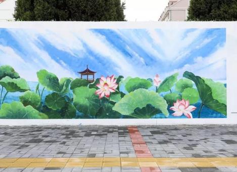 石狮墙绘施工材料制作工艺说明
