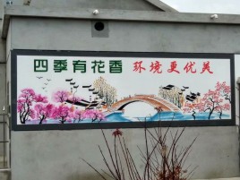  石狮墙绘的特点和形势