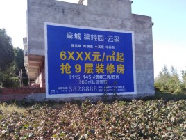  石狮墙体广告的好处