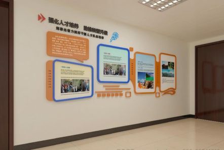  石狮如何才能设计出符合企业自身特征的文化墙？