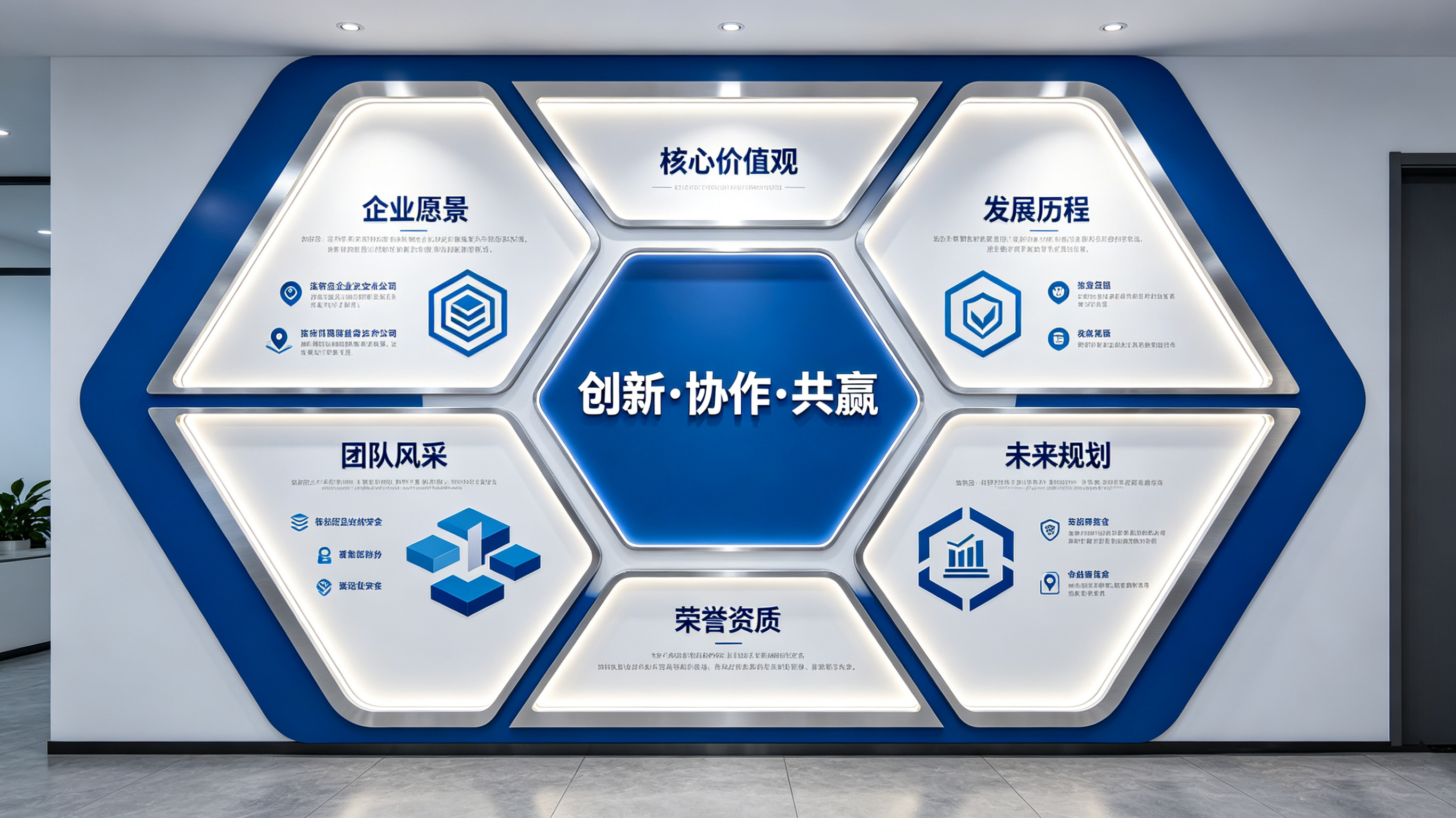  石狮企业文化墙六边形避坑指南（新手常犯5个错误）